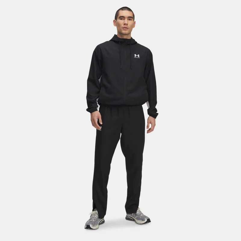 Under Armour black Men's Rival Woven Windbreaker Pants for Men | Best Price UAE